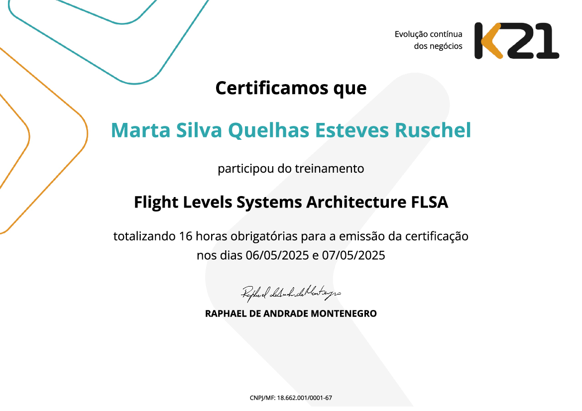Certificado K21